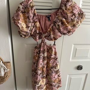 Forever 21 Pink Floral Dress